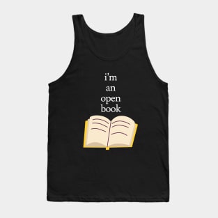 Open Book Tank Top